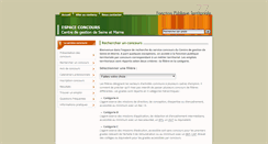 Desktop Screenshot of concours.cdg77.fr